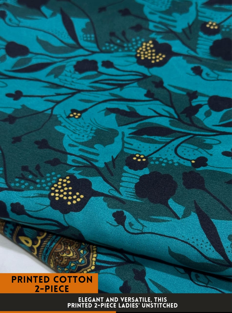 2 Piece Printed Cotton