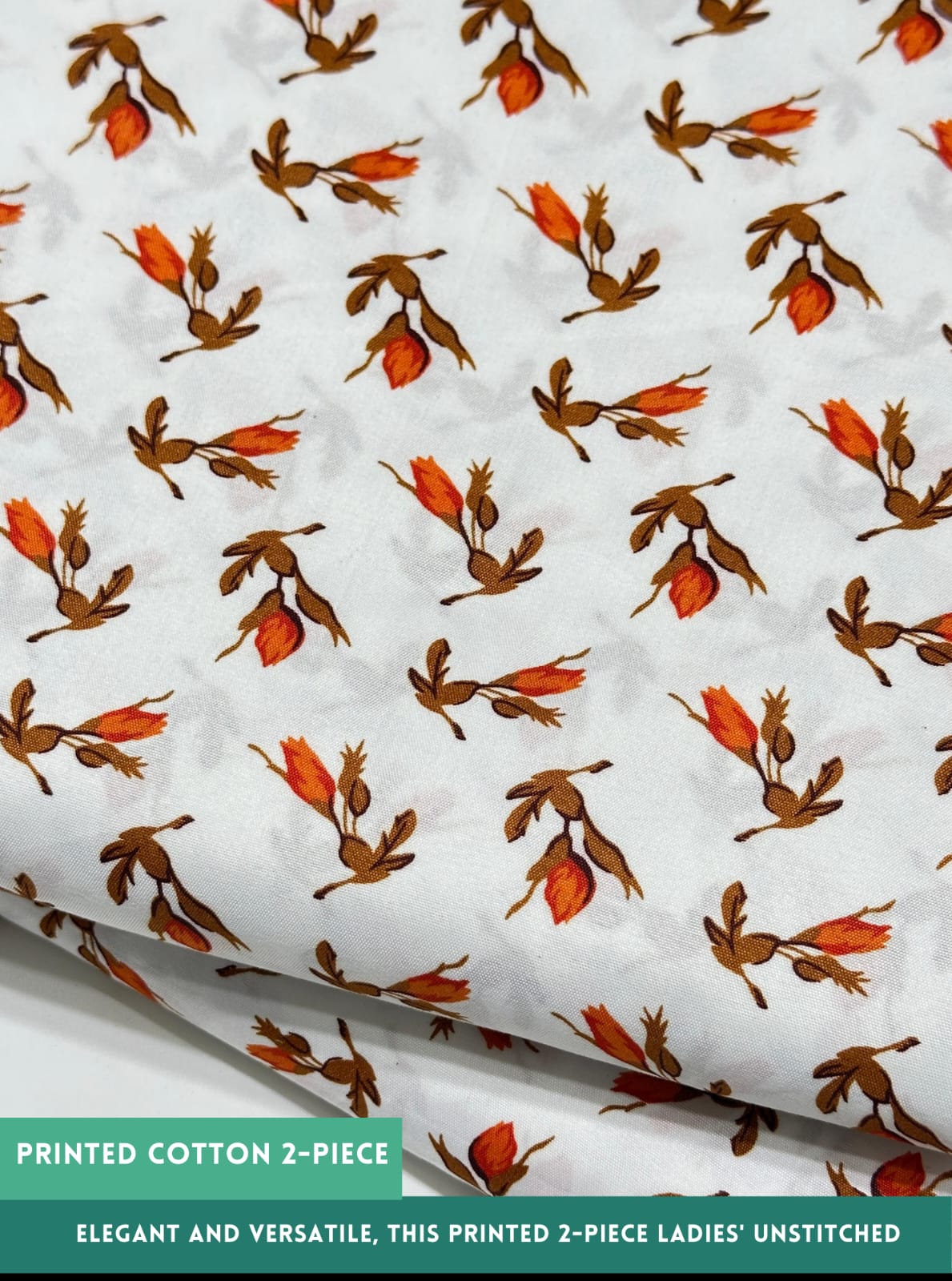 2 Piece Printed Cotton