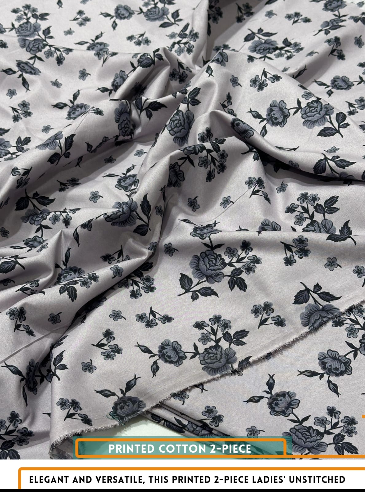 2 Piece Printed Cotton