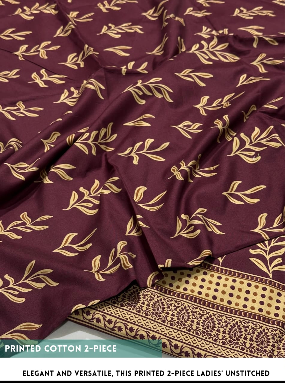 2 Piece Printed Cotton