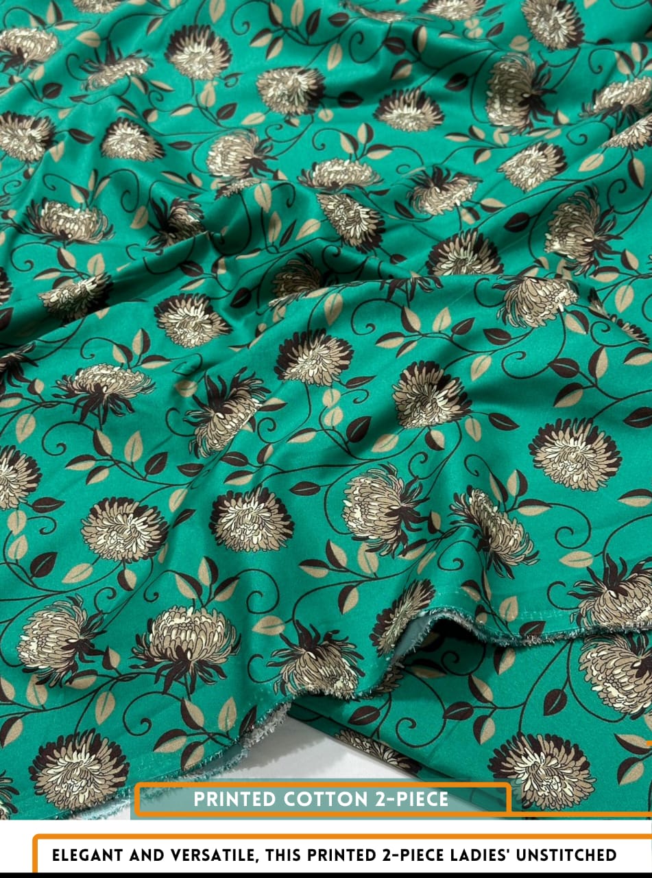 2 Piece Printed Cotton