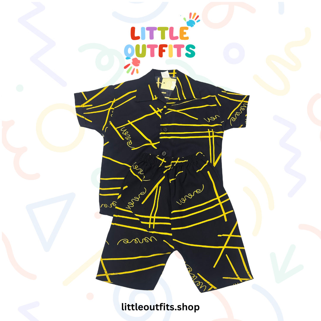 Elegant High-Quality Summer Co-ord Set for Boys/Girls