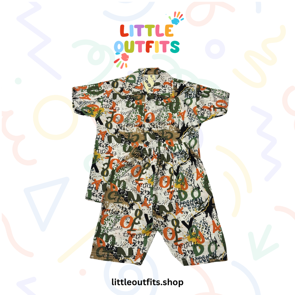 Elegant High-Quality Summer Co-ord Set for Boys/Girls
