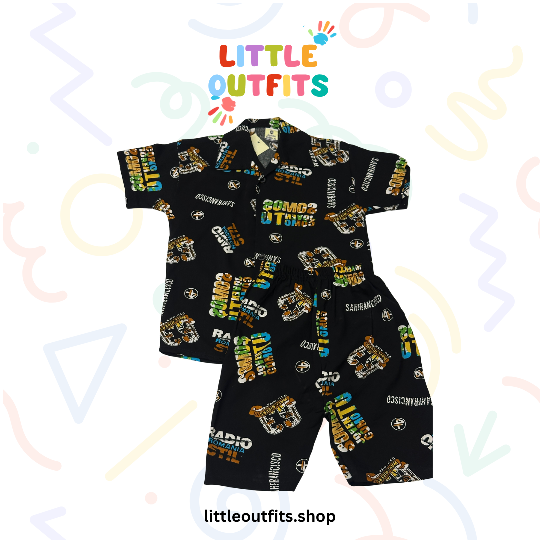 Elegant High-Quality Summer Co-ord Set for Boys/Girls