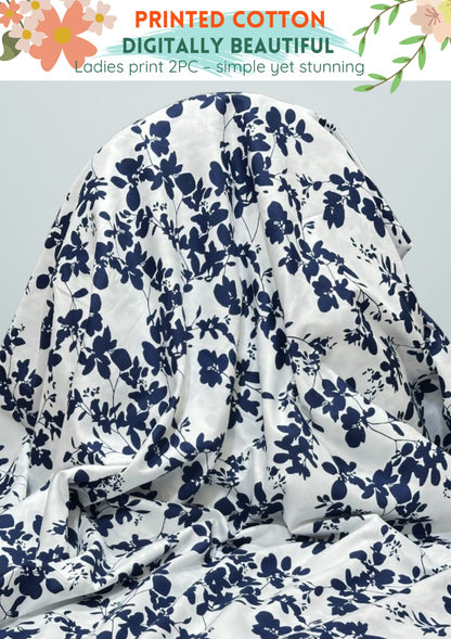 2 Piece Printed Cotton