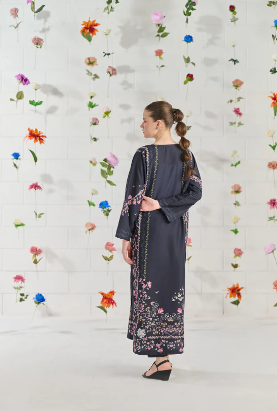 M - 399 Orchid Premium Printed 3 PC Stitched Suit