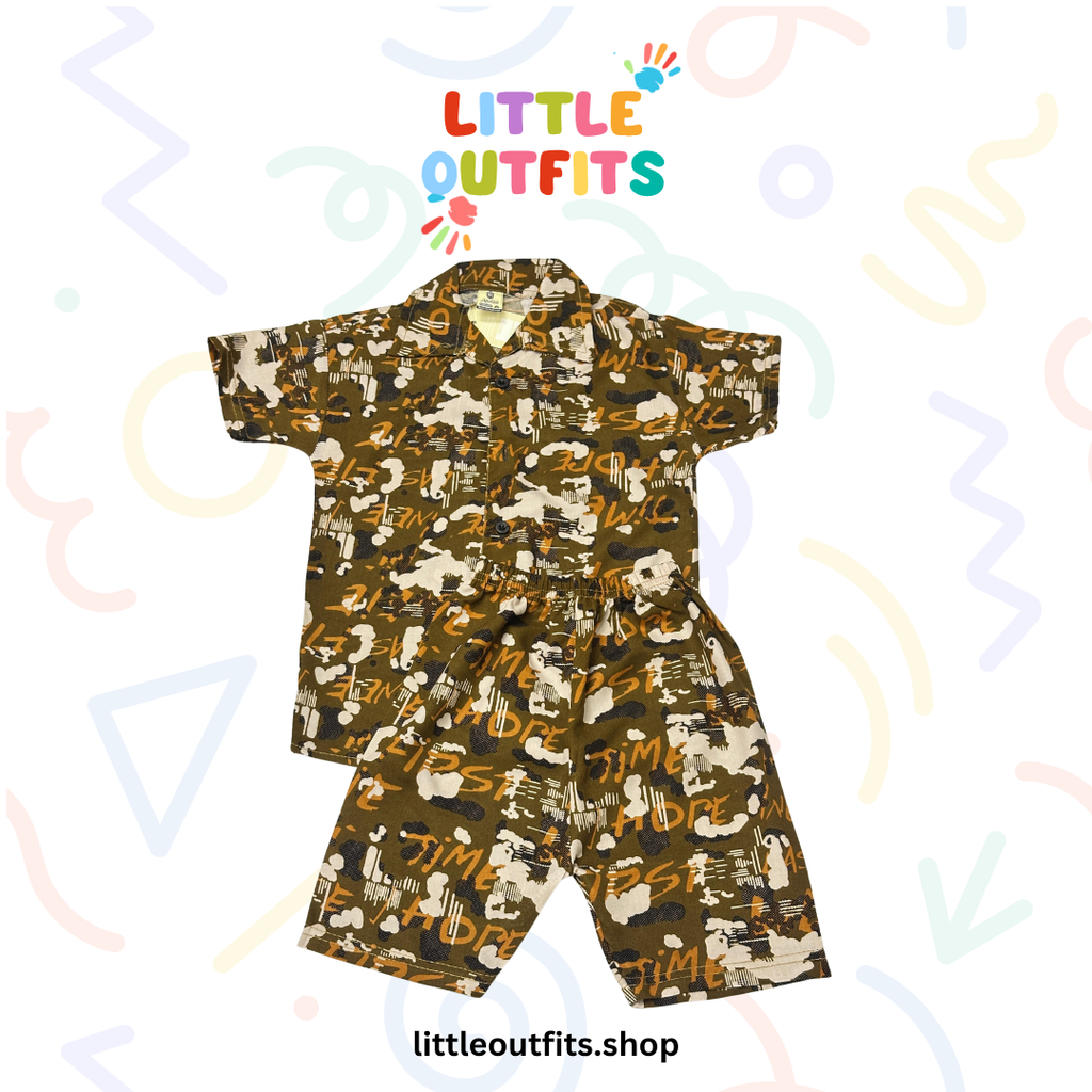 Elegant High-Quality Summer Co-ord Set for Boys/Girls