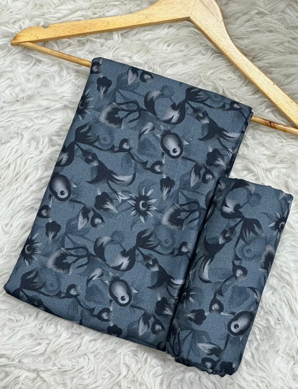 BAROUQE DHANAK 2 PIECE UNSTITCHED