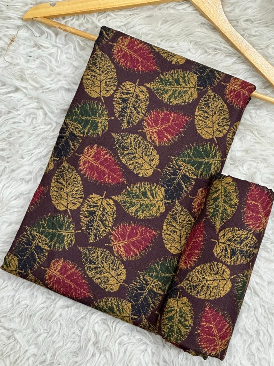 BAROUQE DHANAK 2 PIECE UNSTITCHED