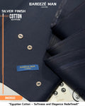 Bareeze Silver Finish Cotton