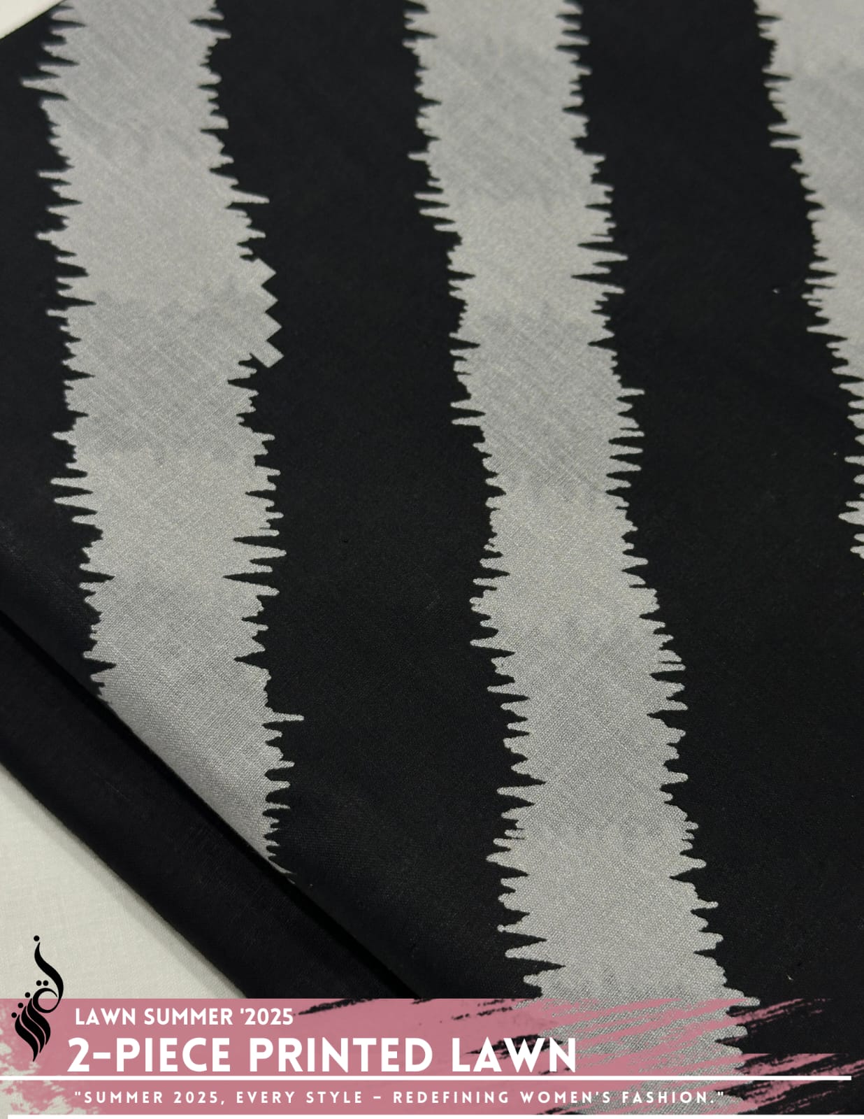 2 Piece Printed Lawn