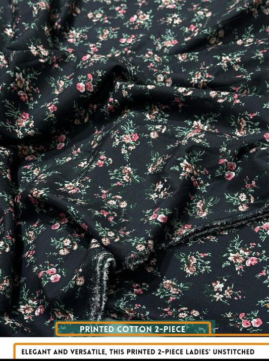 2 Piece Printed Cotton