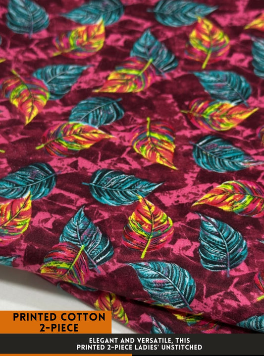 2 Piece Printed Cotton