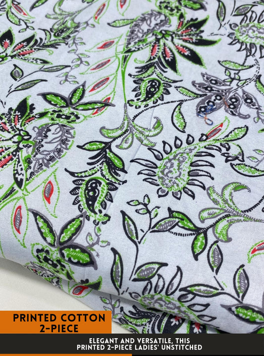 2 Piece Printed Cotton