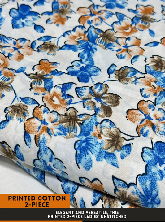 2 Piece Printed Cotton