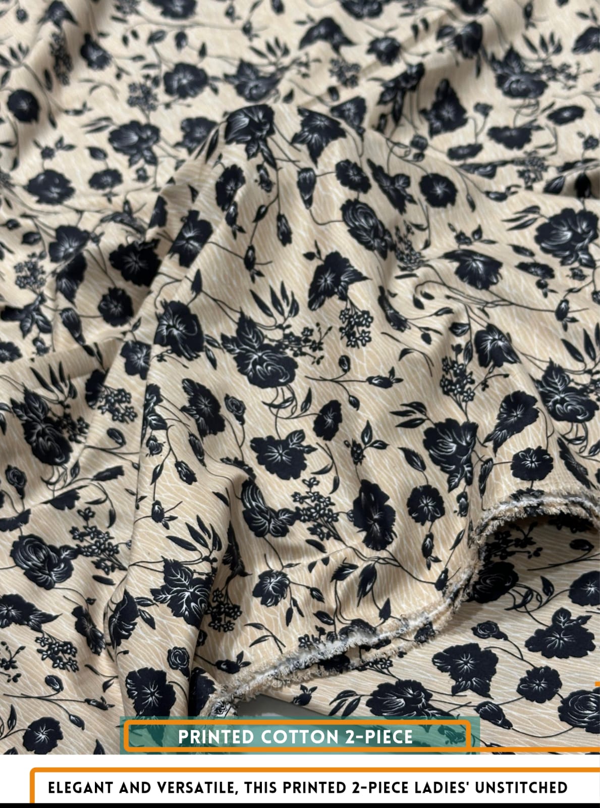 2 Piece Printed Cotton