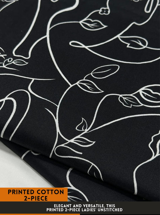 2 Piece Printed Cotton
