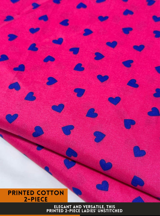 2 Piece Printed Summer Cotton