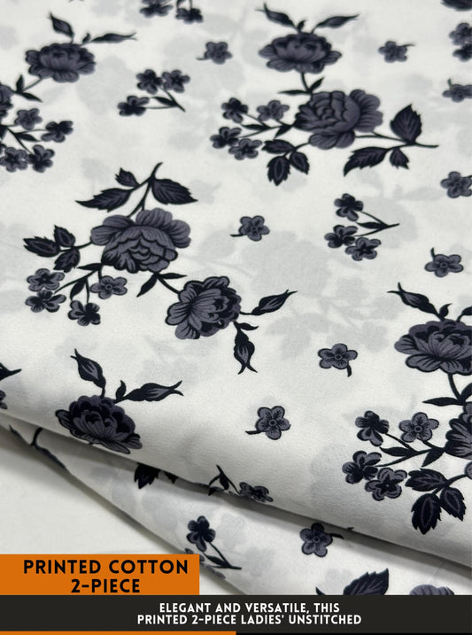 2 Piece Printed Cotton