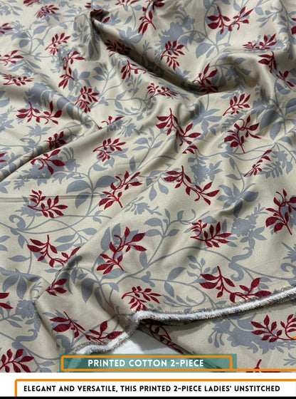 2 Piece Printed Cotton