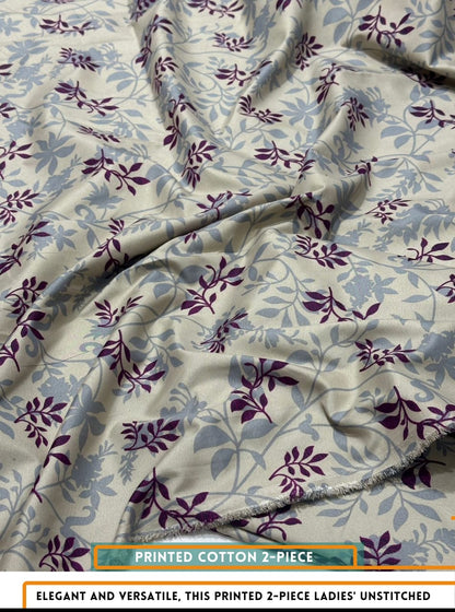 2 Piece Printed Cotton