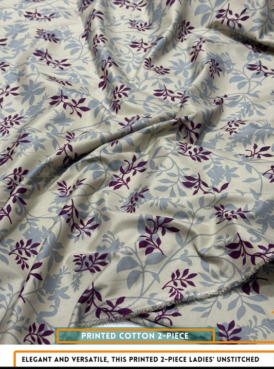 2 Piece Printed Cotton