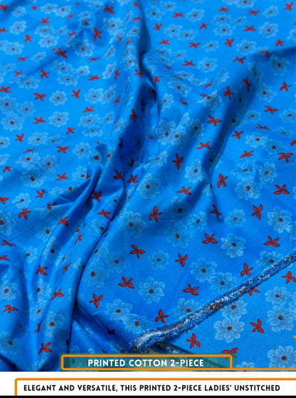 2 Piece Printed Cotton