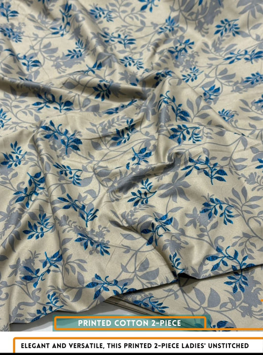 2 Piece Printed Cotton
