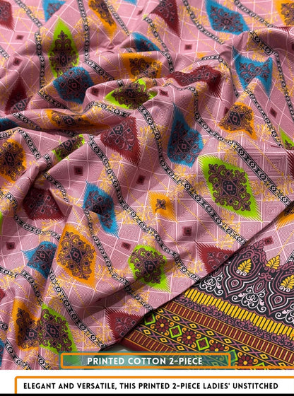 2 Piece Printed Cotton