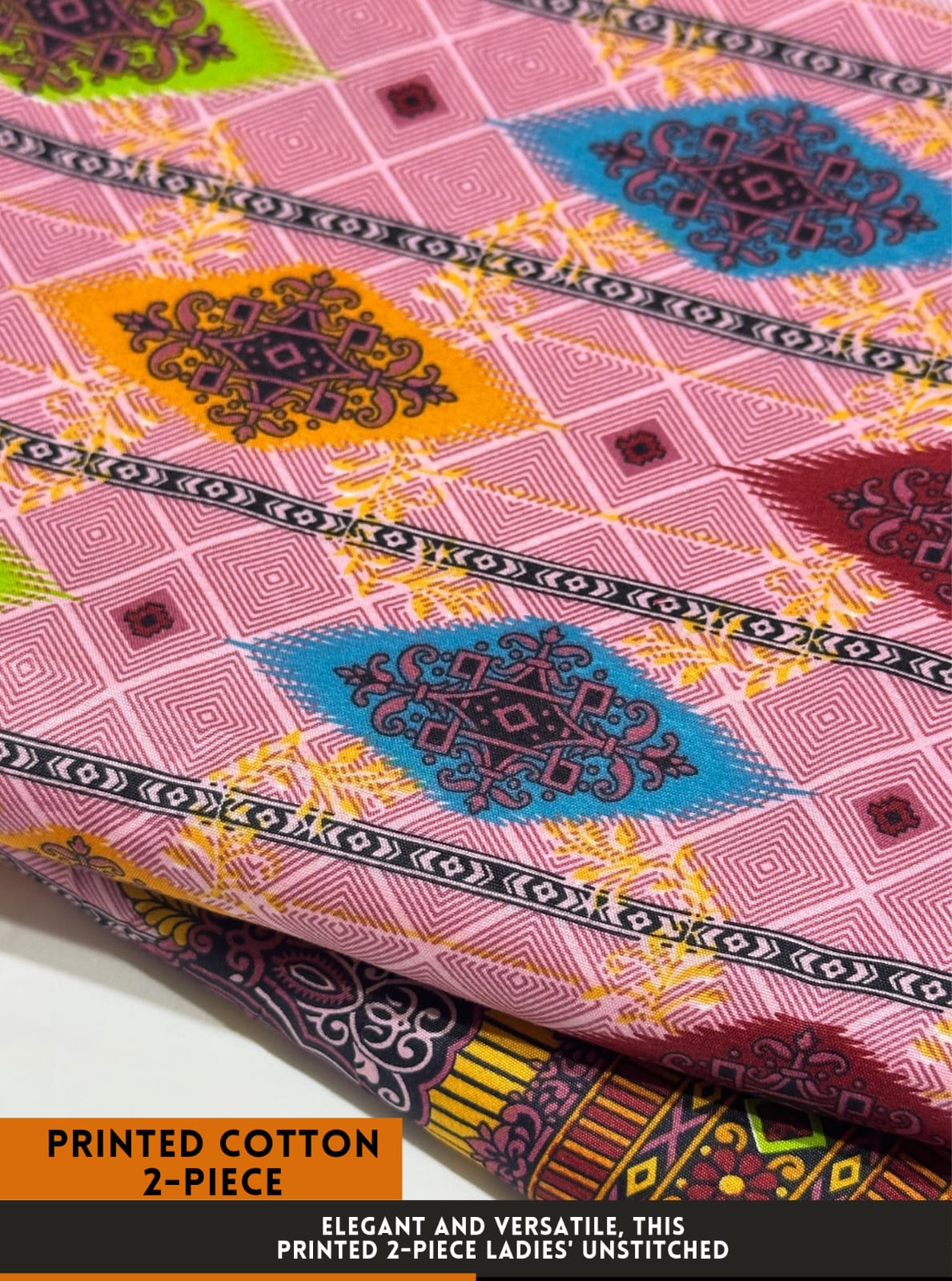2 Piece Printed Cotton