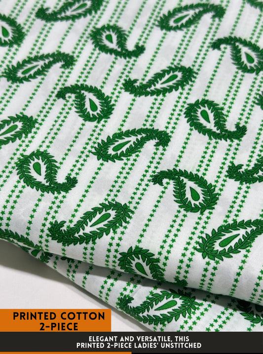 2 Piece Printed Summer Cotton