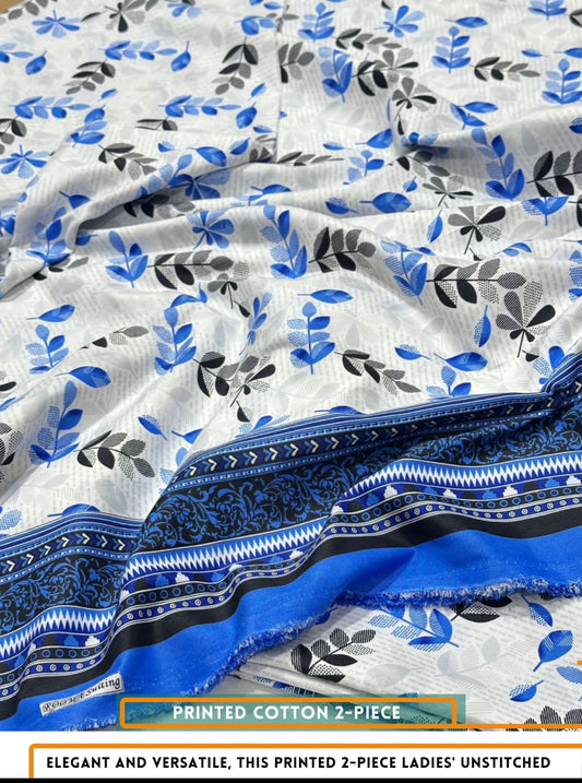 2 Piece Printed Cotton