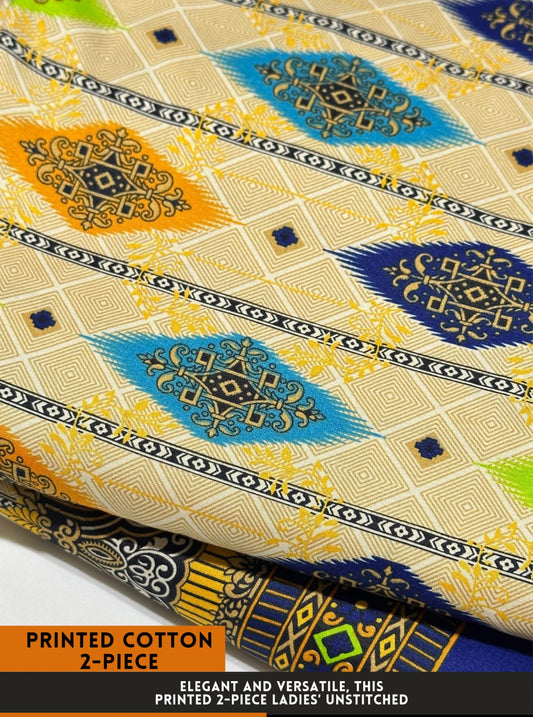 2 Piece Printed Summer Cotton