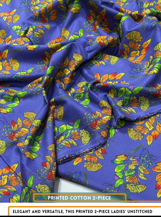 2 Piece Printed Cotton