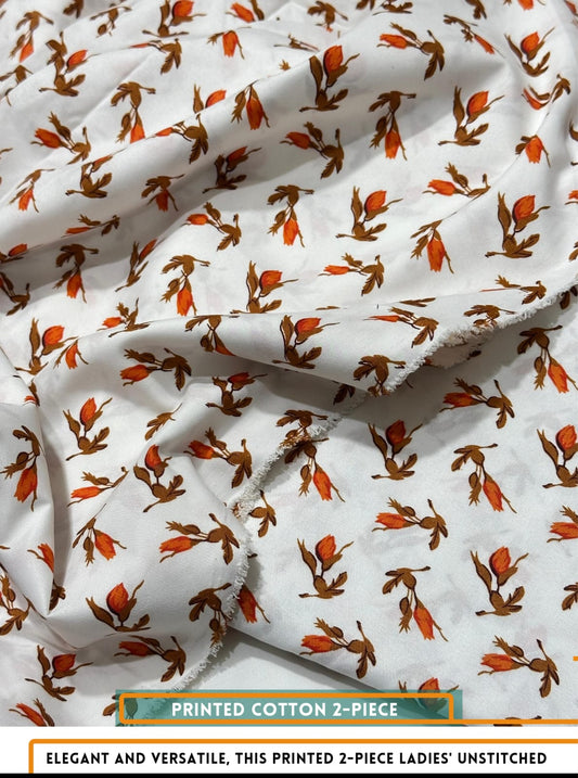 2 Piece Printed Cotton