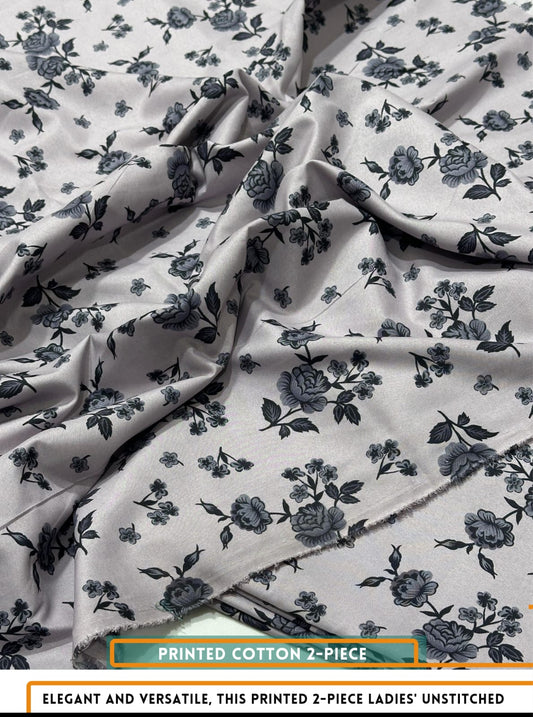 2 Piece Printed Cotton