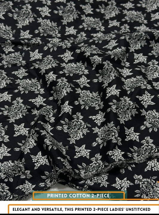 2 Piece Printed Cotton