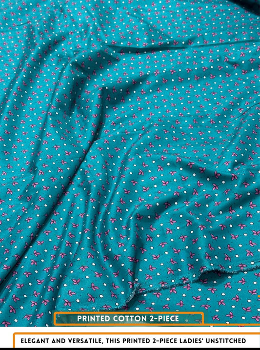 2 Piece Printed Cotton