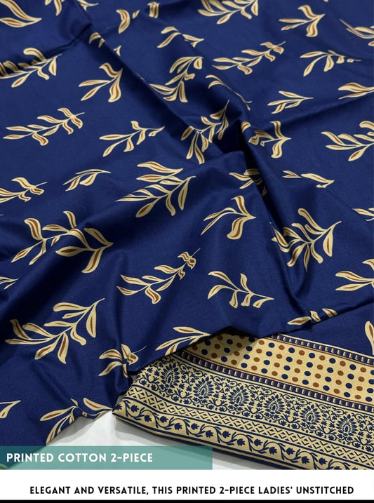 2 Piece Printed Cotton