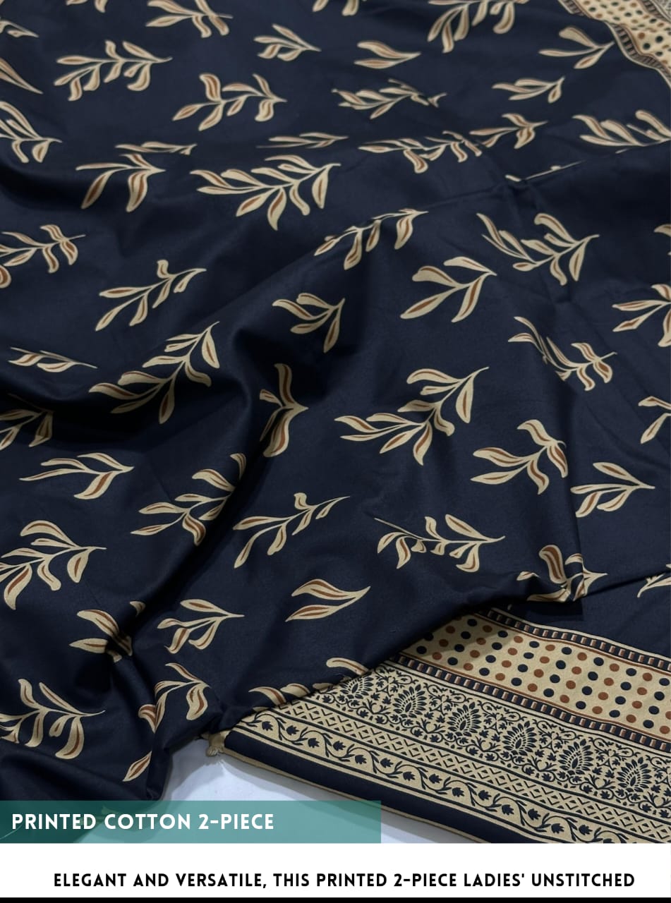 2 Piece Printed Cotton