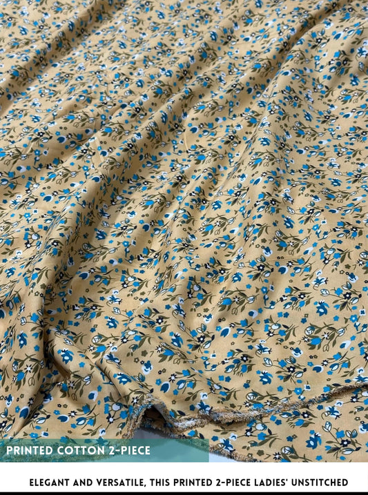 2 Piece Printed Cotton