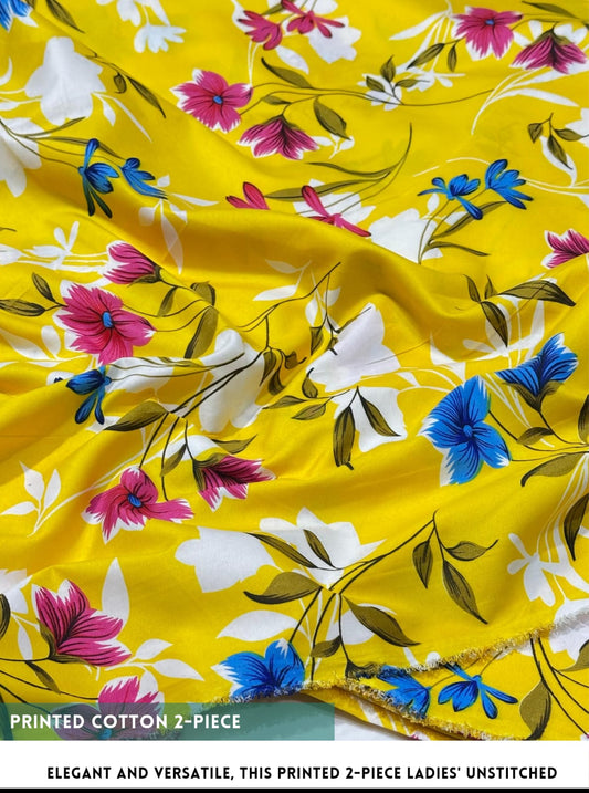 2 Piece Printed Cotton