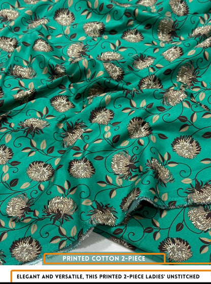 2 Piece Printed Cotton