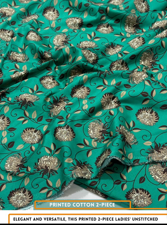 2 Piece Printed Cotton