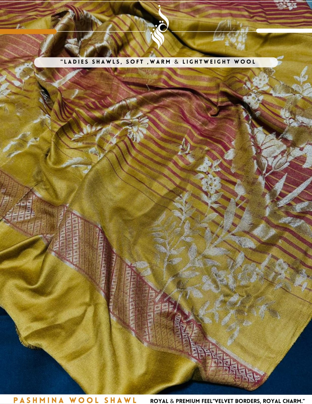 Premium Pashmina Wool Shawl