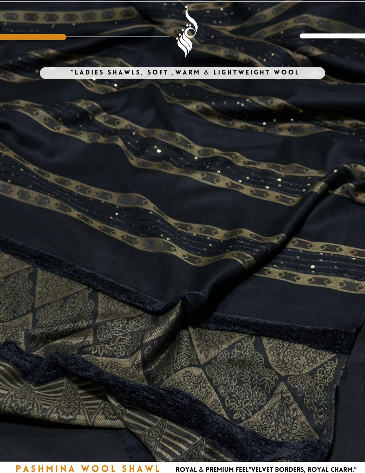 Premium Pashmina Wool Shawl