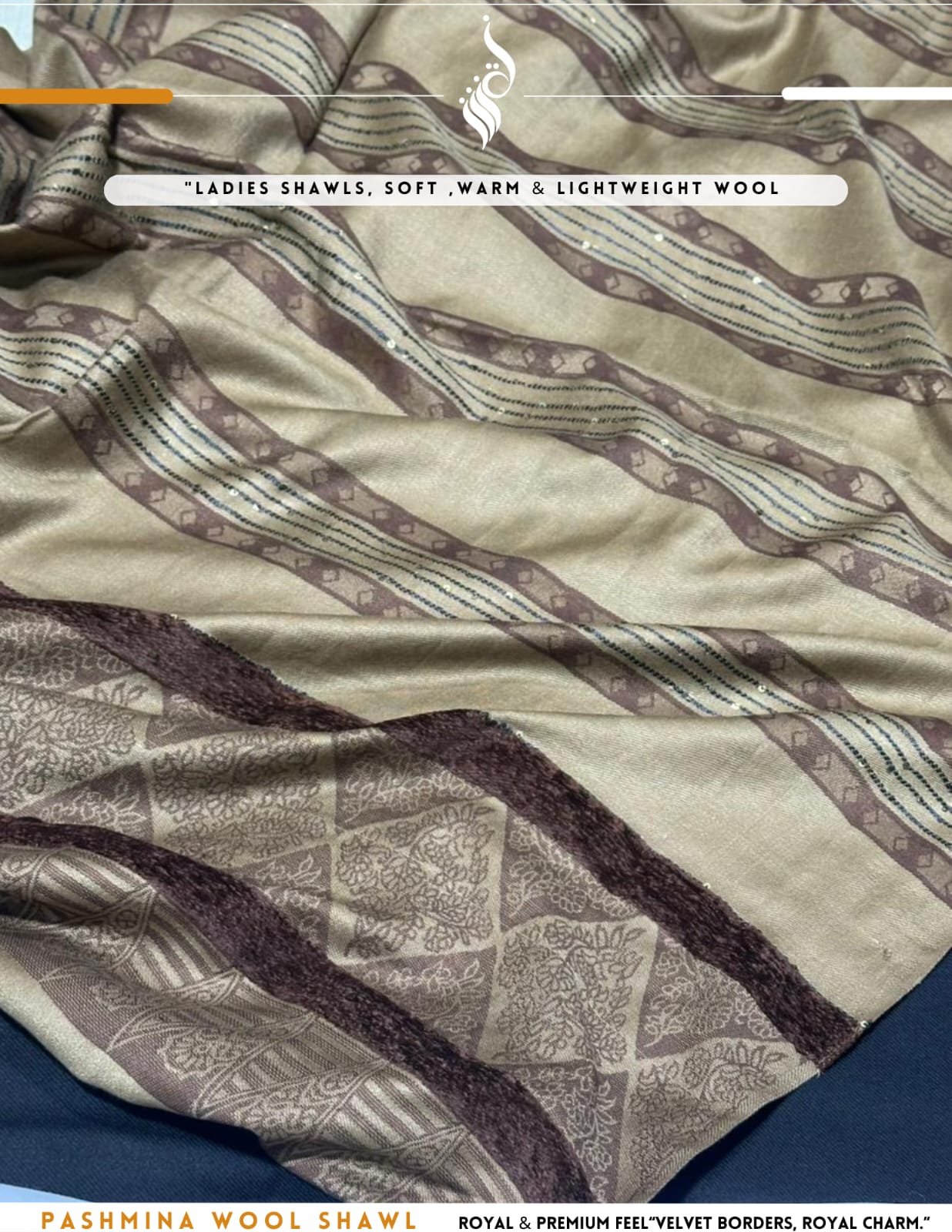 Premium Pashmina Wool Shawl