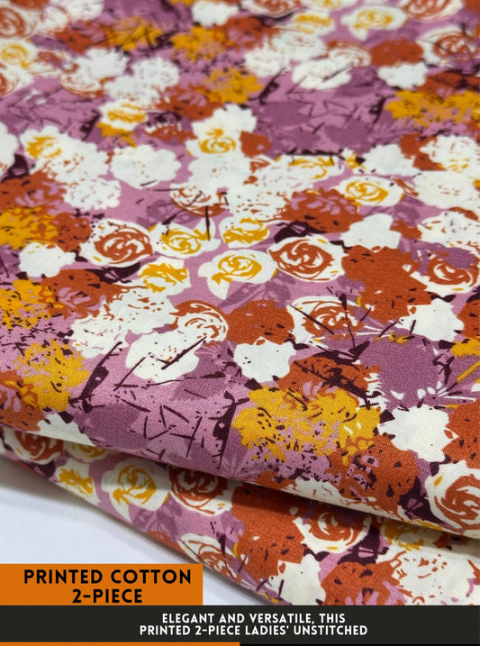 2 Piece Printed Cotton