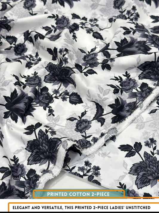 2 Piece Printed Cotton