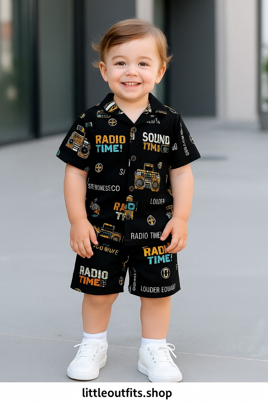 Elegant High-Quality Summer Co-ord Set for Boys/Girls